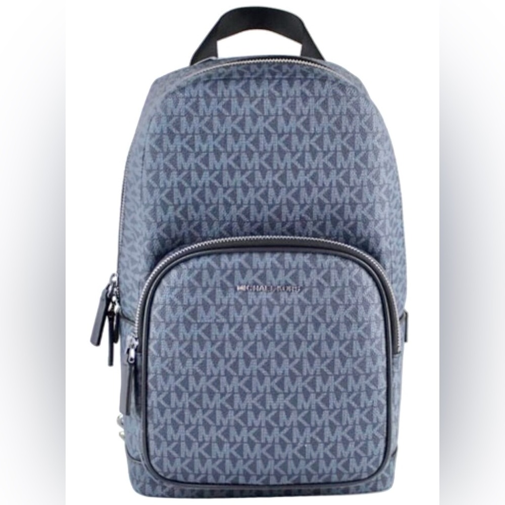 Michael Kors Blue Backpack for Men or Women